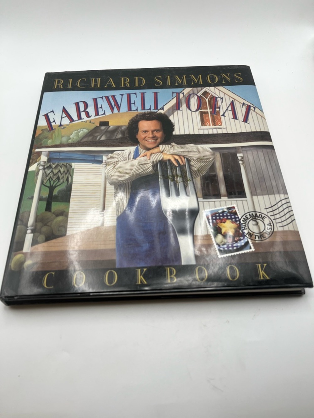 Farewell to Fat Cookbook by Richard Simmons — Black Cover